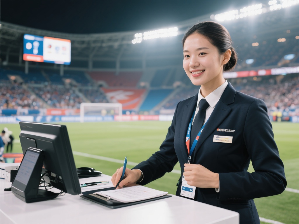 一个出色的体育接待员必须明确自身的角色定位。这不仅